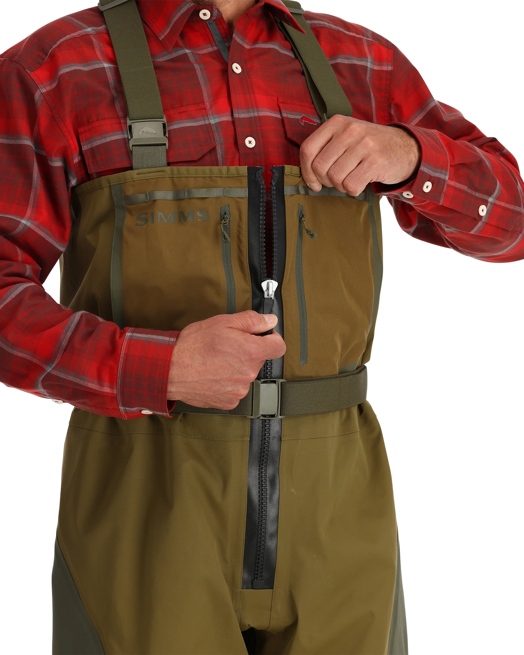 Men's Freestone Z Bootfoot Waders - Rubber Sole - Image 7