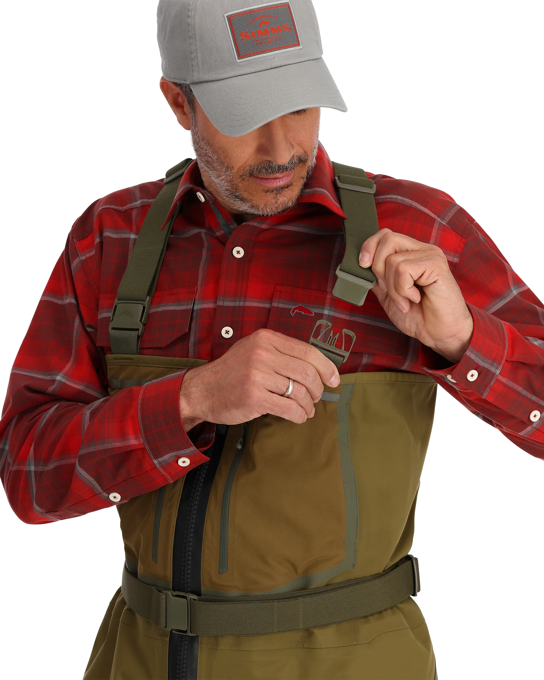 Men's Freestone Z Bootfoot Waders - Rubber Sole - Image 8