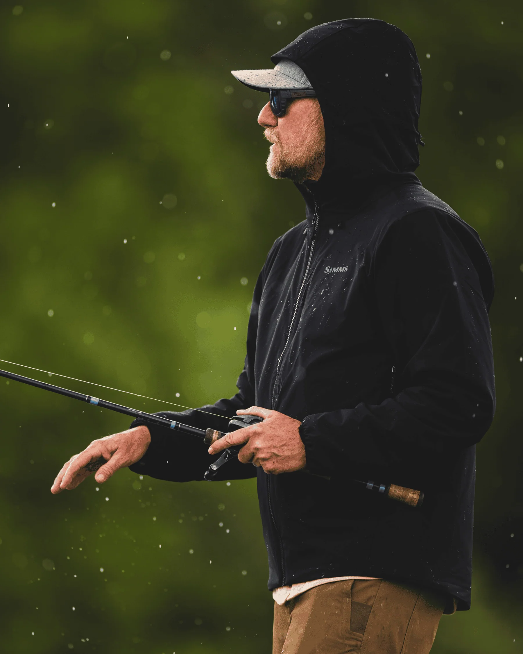 Men's Midstream Wool Insulated Hooded Jacket - Image 8