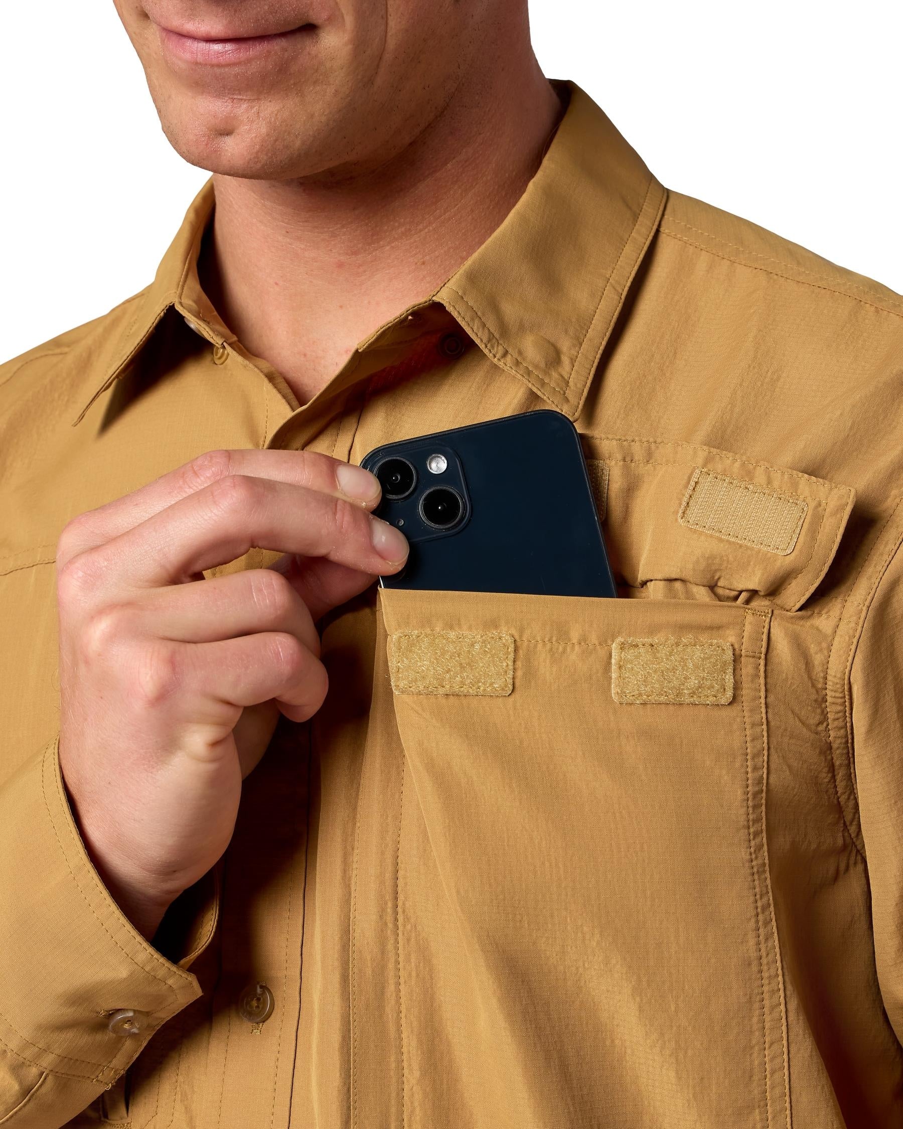 Men's Guide Fishing Shirt - Image 5