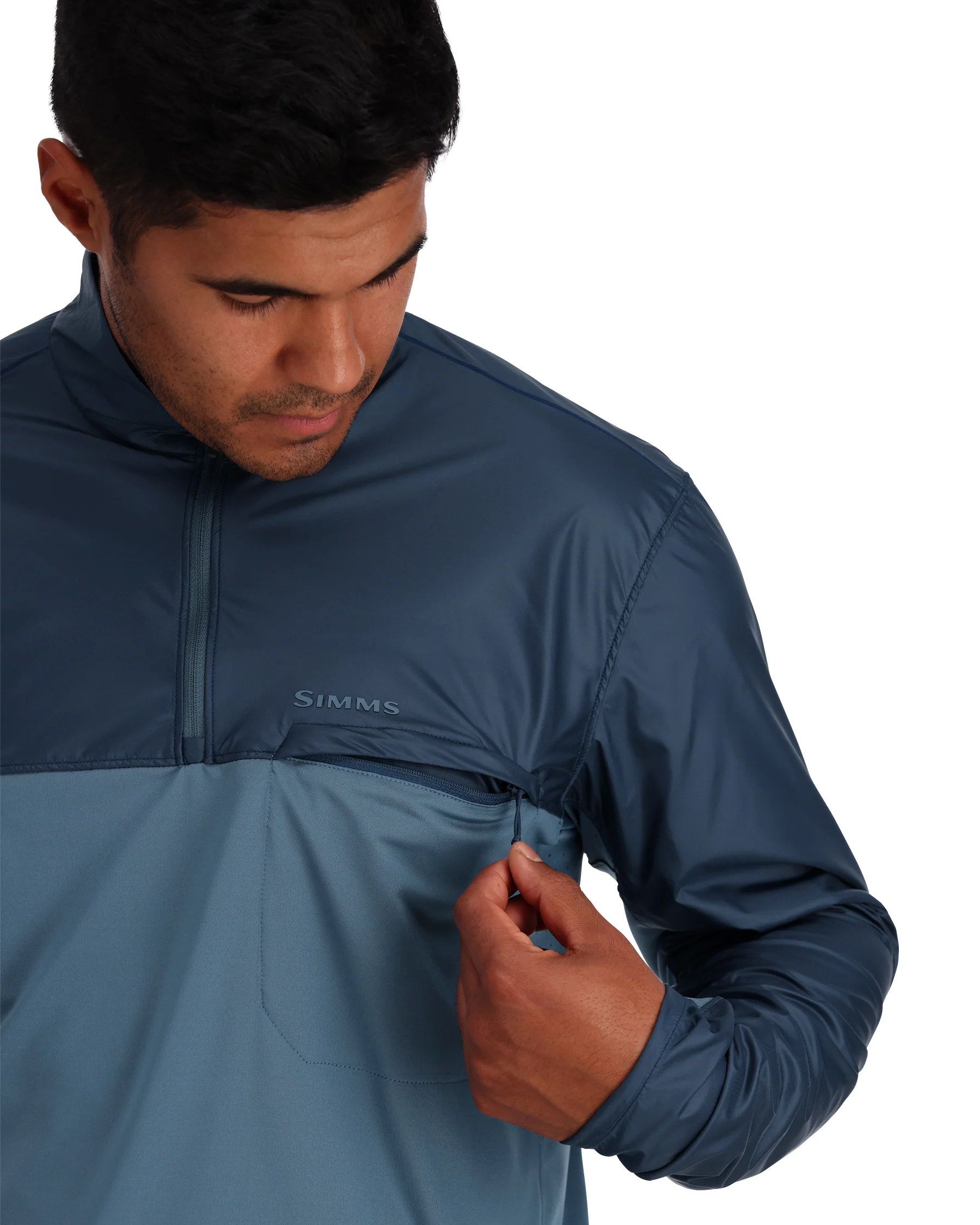 Men's SolarFlex® Wind Half Zip Shirt- Past Season's Style - Image 4